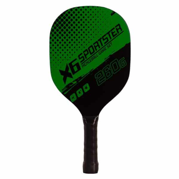 SET DE 2 PALAS PICKLEBALL MADERA CON 4 PELOTAS - Imagen 7