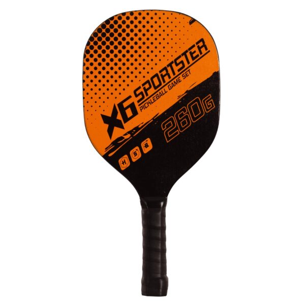 SET DE 2 PALAS PICKLEBALL MADERA CON 4 PELOTAS - Imagen 6