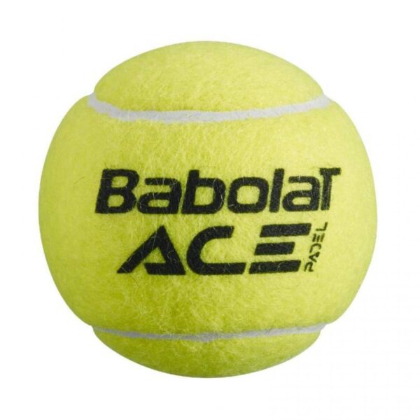BOTE DE 3 PELOTAS BABOLAT ACE PÁDEL - Imagen 3