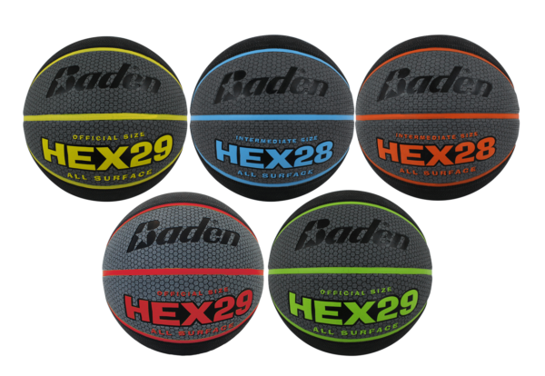 Balón Baloncesto Baden HEX28 - Talla 6