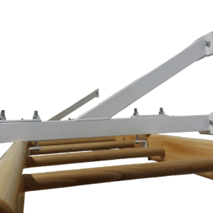 Soporte fijo a pared para escalera Doman School. Juego 2 uds.HORIZONTAL BRAQUIACION