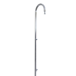 Ducha de acero inoxidable con lavabos para pies PISCINAS