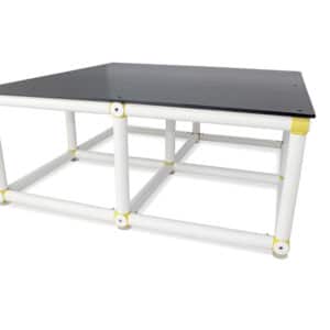Plataforma de PVC para reducción del fondo de la piscina