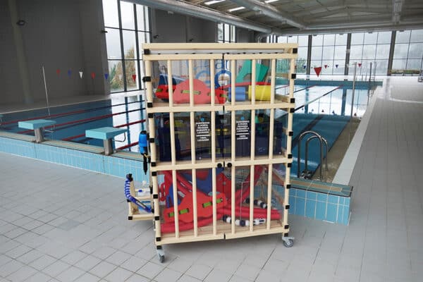 Armario de PVC "Limpia para llevar PISCINAS DESINFECTAR - Imagen 5