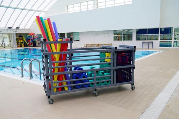 Piscina. Carro PVC Almacenaje 200x63x130 - Imagen 8