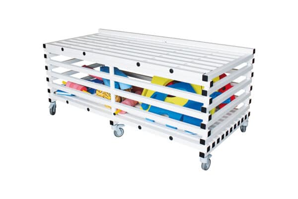 Jaula de PVC con tapa piscinas - Imagen 2
