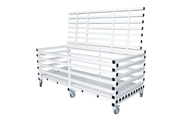 Jaula de PVC con tapa piscinas