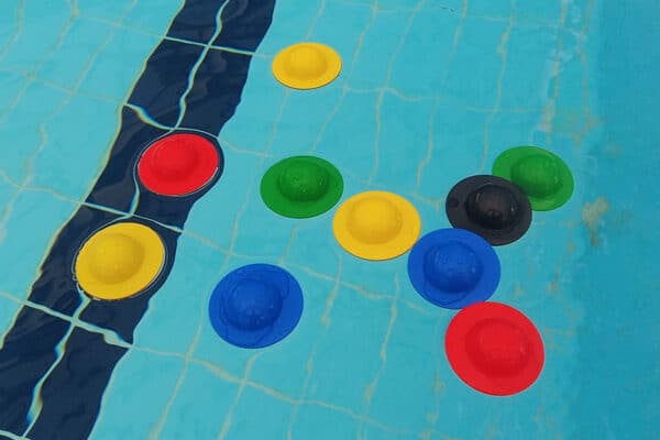 OVNIS PISCINAS JUEGO 10 UNIDADES - Imagen 2