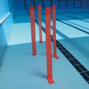 Set de cintas de slalom NATACION