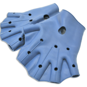 Guantes Membrana azul. Par NATACION INTERDIGITALES