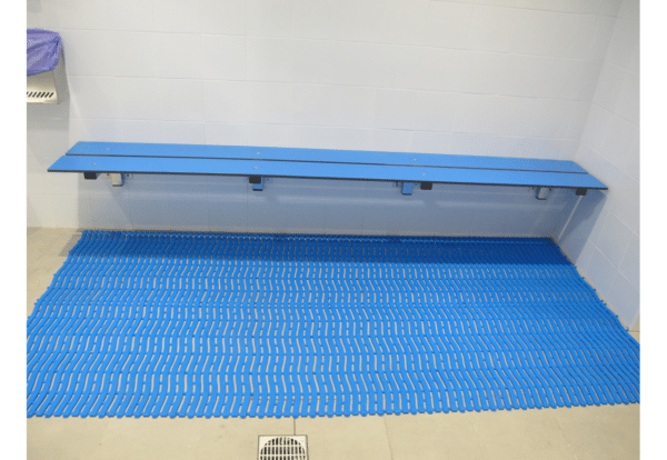 Pavimento continuo Sanitized. Rollo 15x0,60 m - Azul PISCINAS - Imagen 3