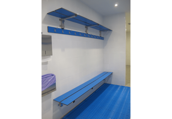 Pavimento continuo Sanitized. Rollo 15x0,60 m - Azul PISCINAS - Imagen 2