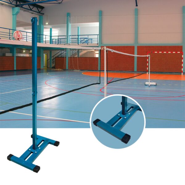 POSTE DE BÁDMINTON DOBLE MULTICURSO - Imagen 4