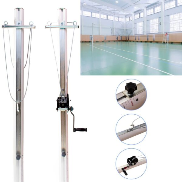 PAR DE POSTES DE VOLEIBOL PREMIUM - Imagen 2