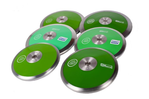 DISCO DE ATLETISMO ACERO Y ABS - Imagen 2