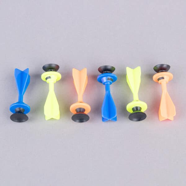SURESHOT SUCKER DARTS - SET OF 6 PIECES DARDOS BALLESTA - Imagen 4