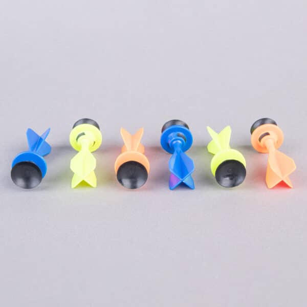 SURESHOT SUCKER DARTS - SET OF 6 PIECES DARDOS BALLESTA - Imagen 2