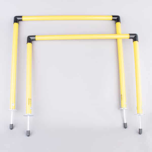 VALLA DESMONTABLE CON ESPETO FUTBOL ATLETISMO - Imagen 5