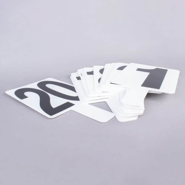 SET DE PLACAS NUMERADAS DE VOLEIBOL (20 UNIDADES) - Imagen 3