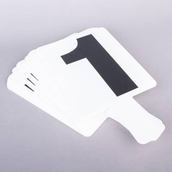 SET DE PLACAS NUMERADAS DE VOLEIBOL (20 UNIDADES) - Imagen 4