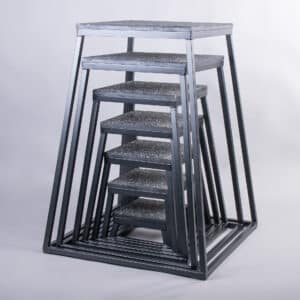 KIT 7 CAJAS PARA ENTRENAMIENTO PLIOMÉTRICO (PLYO BOX)