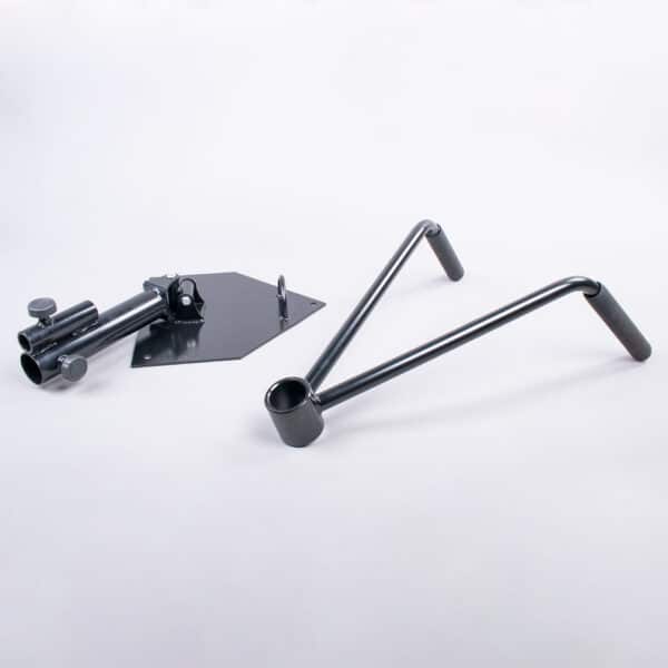 SET CORE PLATE + ASA EN V DE 50 MM BARRA OLIMPICA - Imagen 12