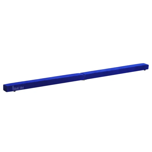 Barra de Equilibrio Gimnasia Plegable 210 cm Barra de Gimnasia Artística para Niños Adultos Entrenamiento en Casa Azul - Imagen 2