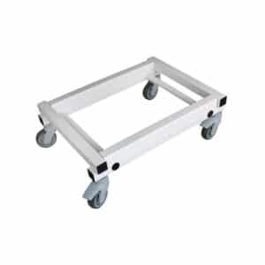 Base de PVC con ruedas para cestas banasta