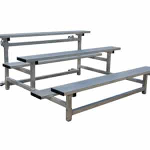Grada desmontable – 12 asientos 200x200x93cm