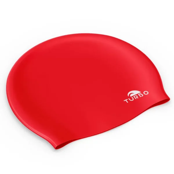 GORRO SILICONA LISO SUEDE TURBO NATACION - Imagen 2