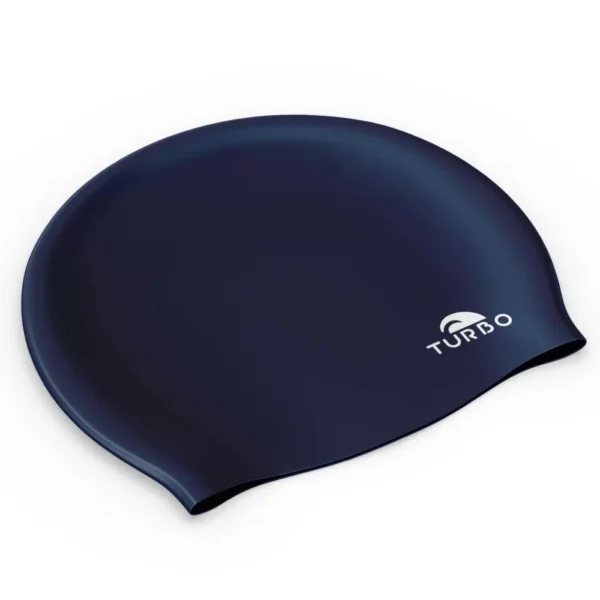 GORRO SILICONA LISO SUEDE TURBO NATACION - Imagen 4