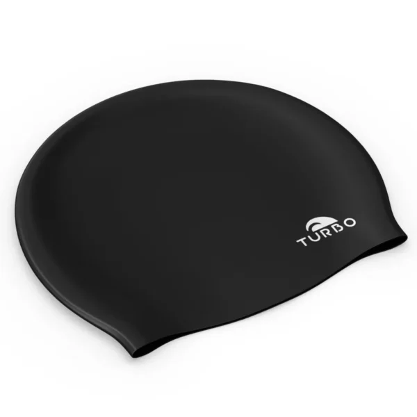 GORRO SILICONA LISO SUEDE TURBO NATACION - Imagen 6