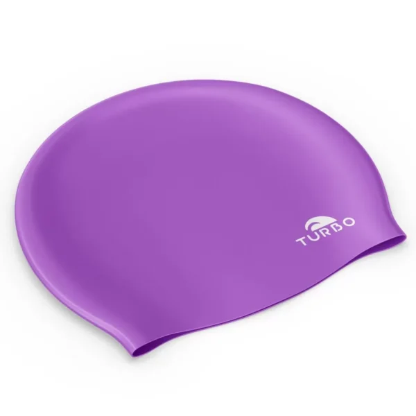GORRO SILICONA LISO SUEDE TURBO NATACION - Imagen 7