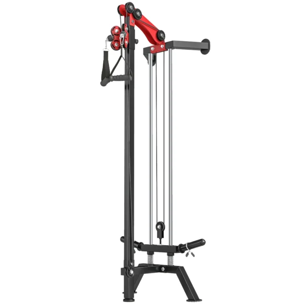 Máquina Polea Alta y Baja de Pared de Polea Ajustable en 16 Posiciones con Barra para Jalones para Casa en Gimnasio - Imagen 2