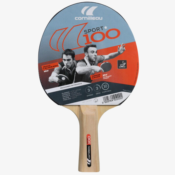 Family park indoor raqueta ping pong   CORNILLEAU Family Pack Indoor CONSTA 4 RAQUETAS,BOLAS Y FUNDA MESA INTERIOR, - Imagen 2
